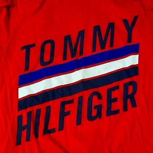Tommy Hilfiger red T-shirt Boys Medium 12/14